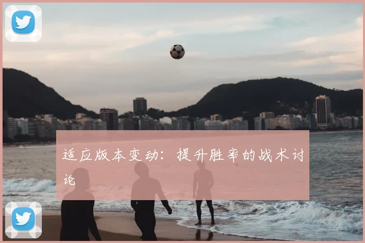 适应版本变动：提升胜率的战术讨论